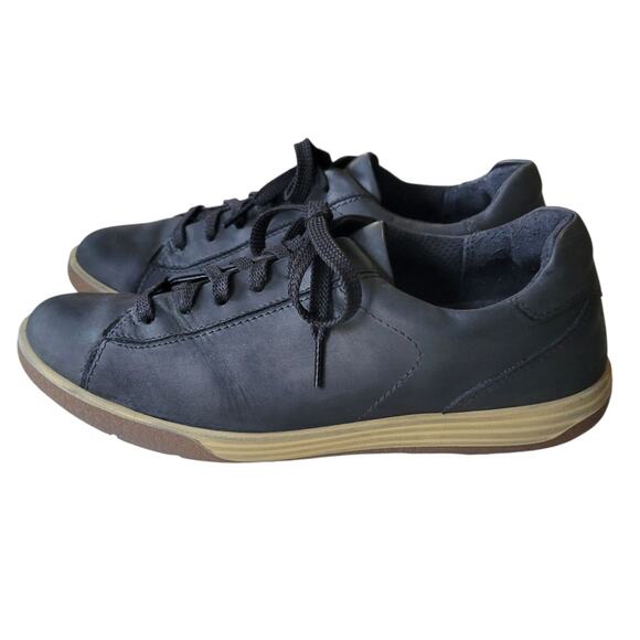 Ecco Shoes - ECCO Soft 7 Black Leather Sneakers Women’s 8 (EU 39) Comfort Casual